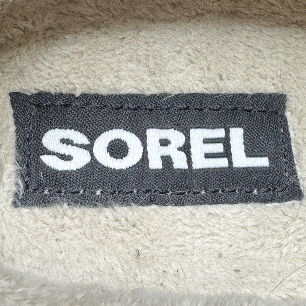 Sorel Suede Clog Slippers Faux Fur Lined‎ Warm Cozy Comfy Kids Size 1 - Picture 2 of 6